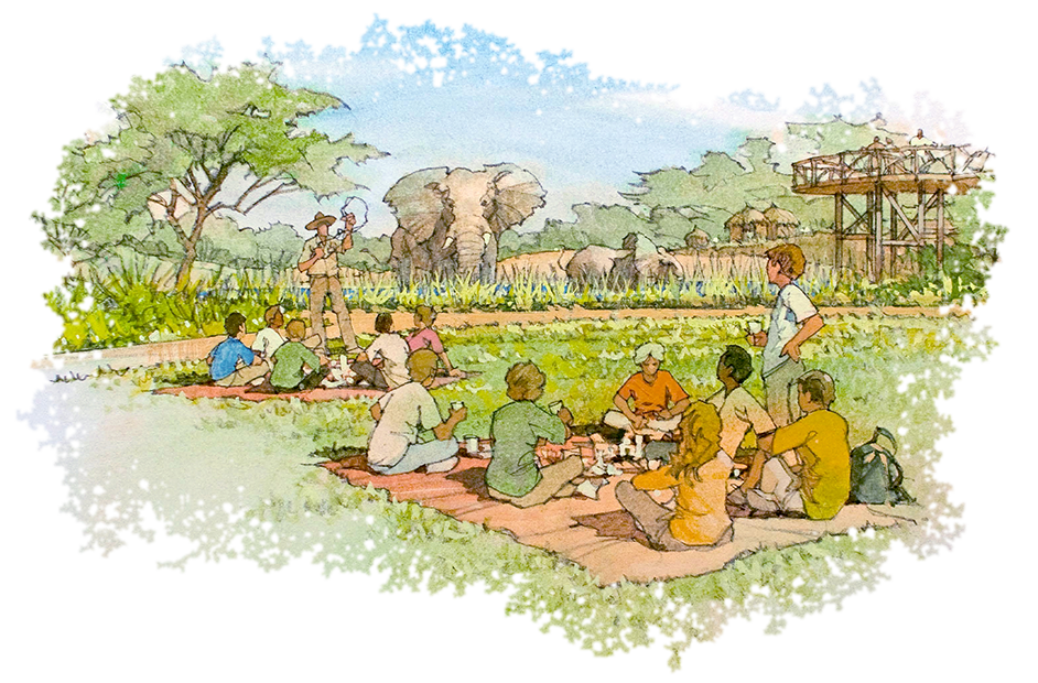 sketch of Elephant Valley